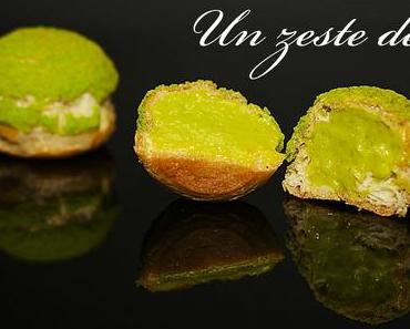 Un zeste de ... choux à la pistache