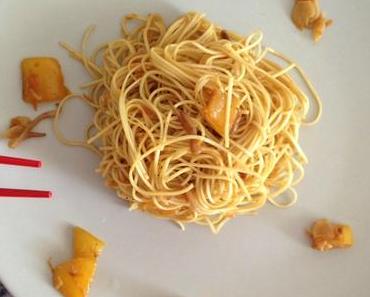 Nouilles chinoises aux légumes