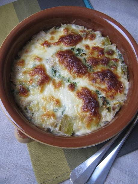 Gratin de poireaux