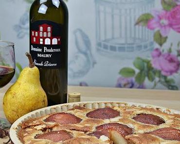 Tarte Bourdaloue poires au vin