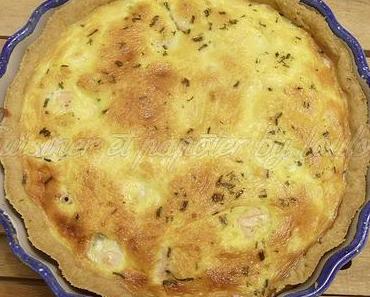 Tarte au saumon frais