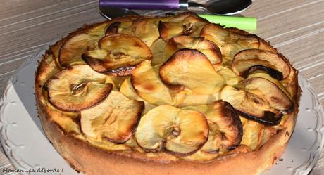 Gâteau de pommes au sirop d'érable