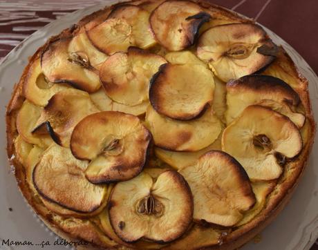 Gâteau de pommes au sirop d'érable