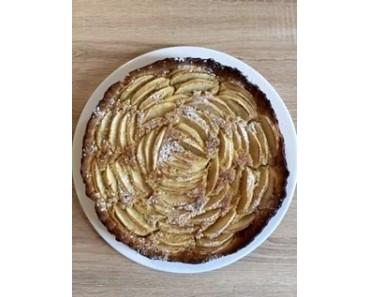 Tarte aux pommes à la crème d’amandes
