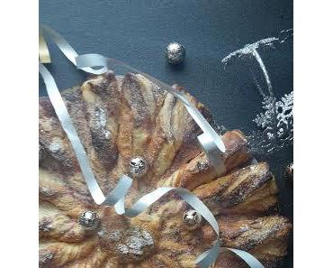 Galette des rois comme une tarte soleil aux pralines roses. [Battle Food #39]