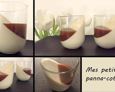 Mes petites panna-cotta