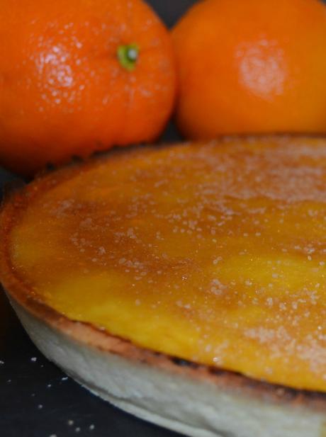 tarte à l'orange caramélisée, défi passe plats entre amis #6