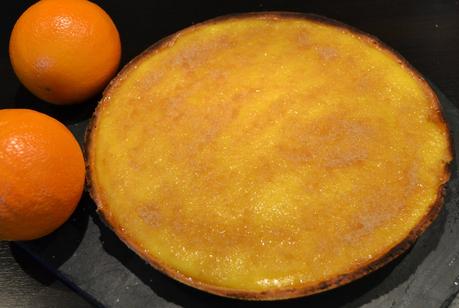 tarte à l'orange caramélisée, défi passe plats entre amis #6