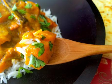 Courge Butternut Au Curry Et Lait De Coco