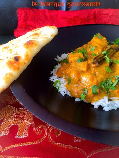 Courge Butternut Au Curry et Lait de Coco