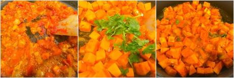 Courge Butternut Au Curry et Lait de Coco