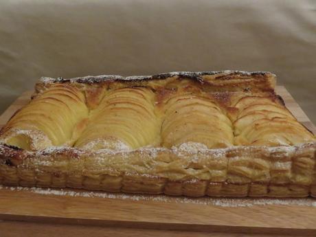 Ma tarte en bande aux pommes