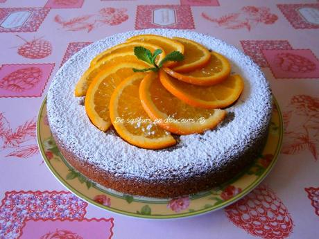 Gâteau moelleux à l'orange