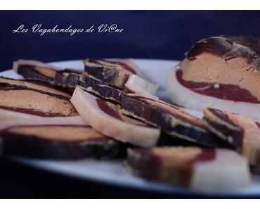 Magret séché farci au foie gras