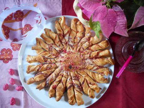 tarte soleil aux pralines roses