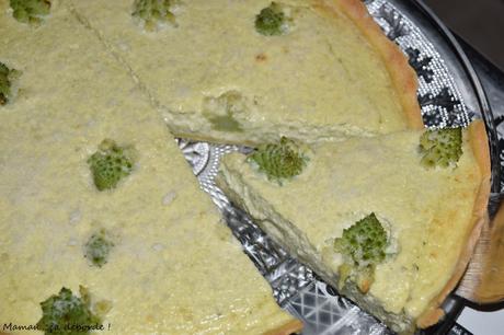 Tarte au chou romanesco