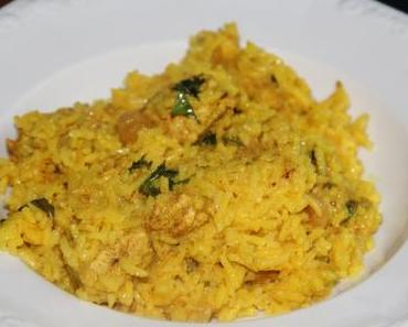 POULET ET RIZ BIRYANI
