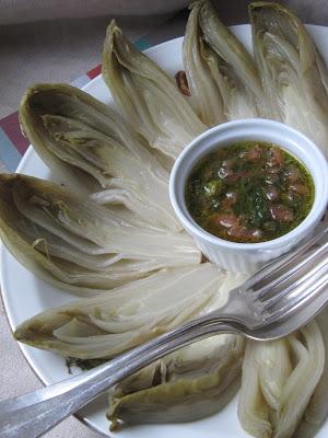 Endives sauce vierge