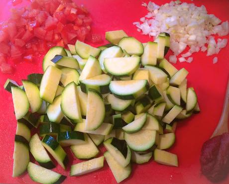 Courgettes aux Lentilles à la Turque