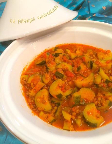 Courgettes aux Lentilles à la Turque