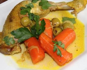 POULET AUX OLIVES