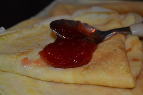 Crêpes à la vanille