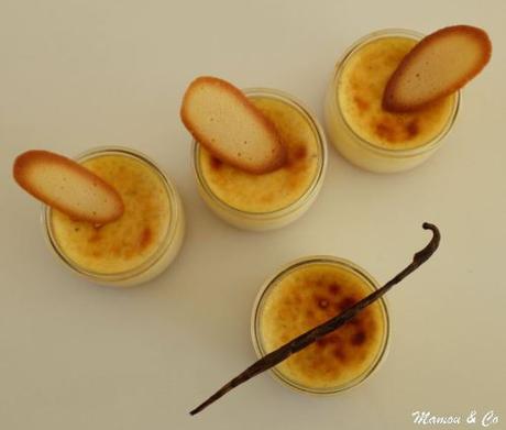 Crème caramel à la vanille