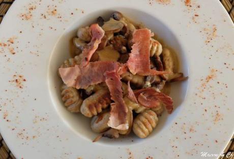 Gnocchi à la châtaigne et au foie gras