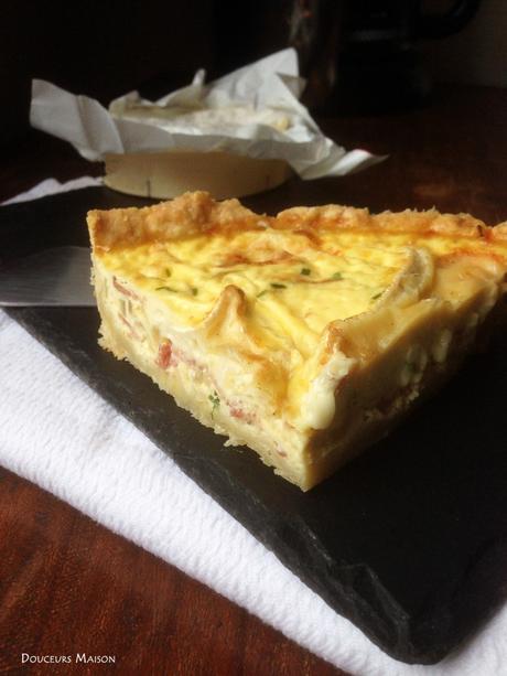 quiche au camenbert