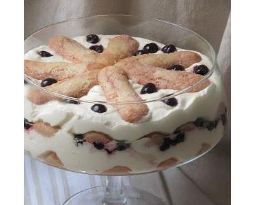 Tiramisu aux cerises amarena