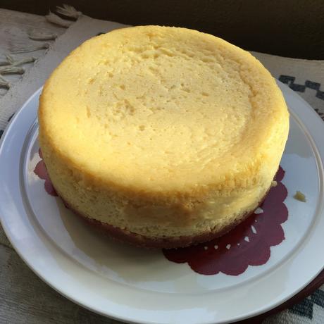 Mon cheesecake aux biscuits roses de reims