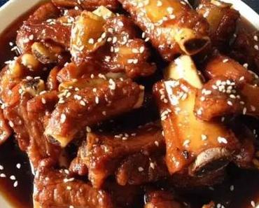 Lundi, les recettes des amis #15 bis, porc sauce aigre douce – nouvel an chinois