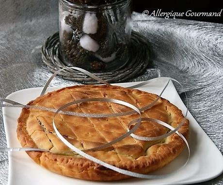 Galette des rois Bio, au chocolat, sans oeufs, blé (gluten)......