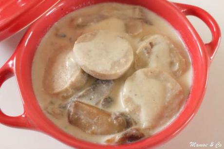 Blanquette de boudin blanc