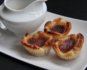 Tartelettes au lait et gingembre confit