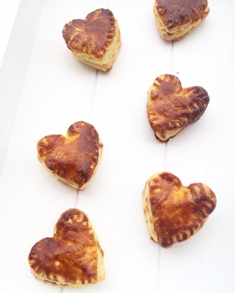 Diy : Coeur feuilletée à la framboise 