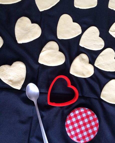 Diy : Coeur feuilletée à la framboise 