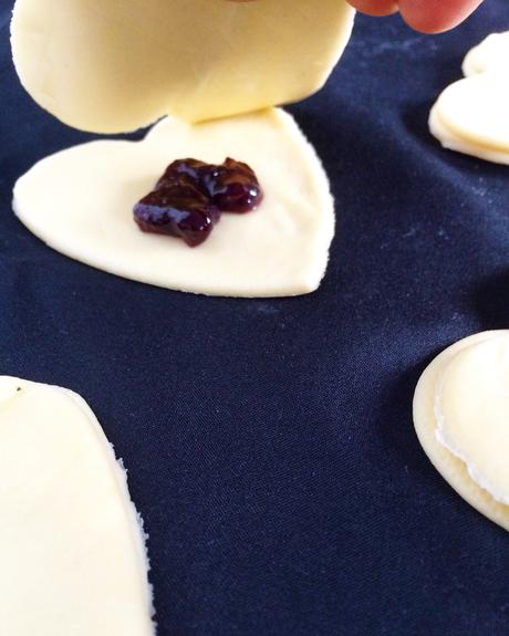 Diy : Coeur feuilletée à la framboise 