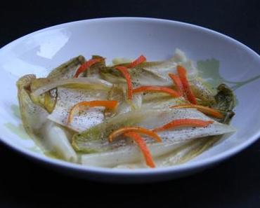 Wok d’endives à l’orange