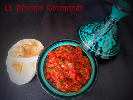 Matbuha  Salade Marocaine de Tomates et Poivrons  Confits