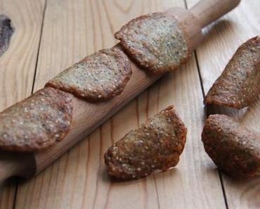 Tuiles au miel, sésame et pavot