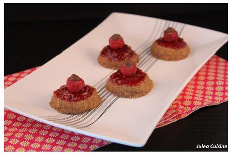 Diamants framboise chocolat de C. Felder - St Valentin