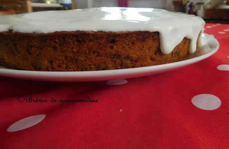 Mon carrot cake aux noix et oranges confites