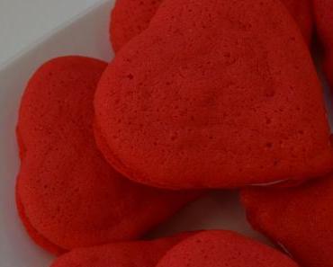 Whoopies Coeur fraise et vanille