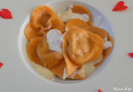 Mon coeur en ravioli pour mon Valentin