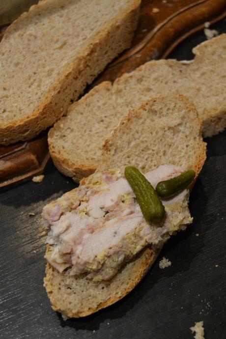 terrine de volaille et lard fumé