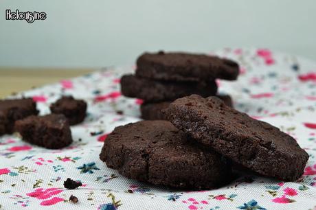 Sablés chocolat et fleur de sel façon Pierre Hermé