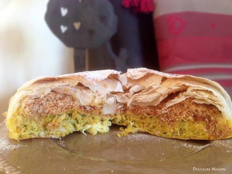 Pastilla au Poulet et aux Amandes dans DOUCEURS DU MONDE pastilla