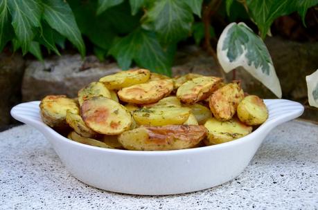 Pommes de terre grenaille en persillade