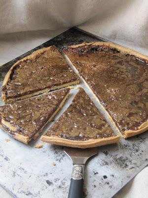 Tarte à la vergeoise brune